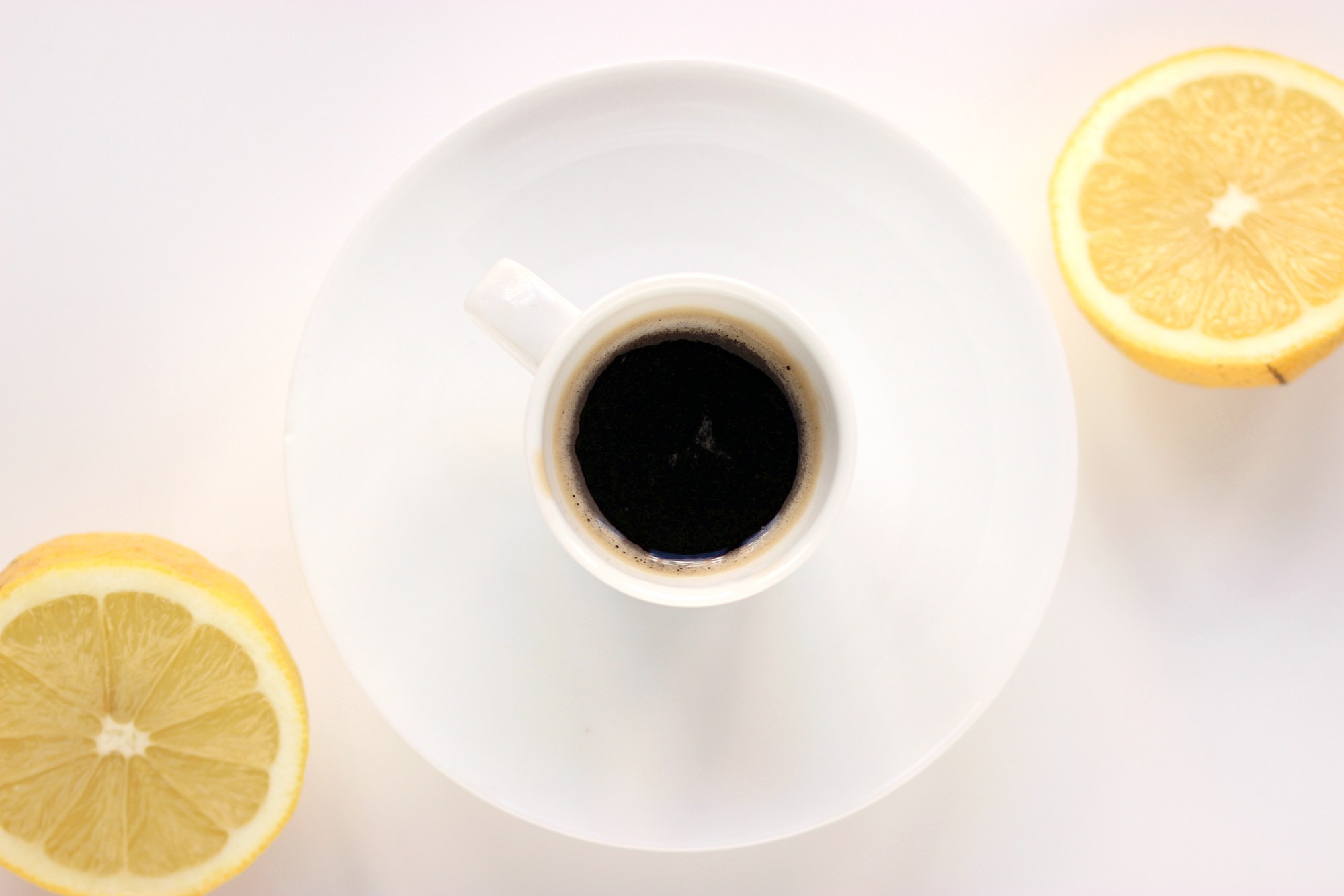 caffè con limone